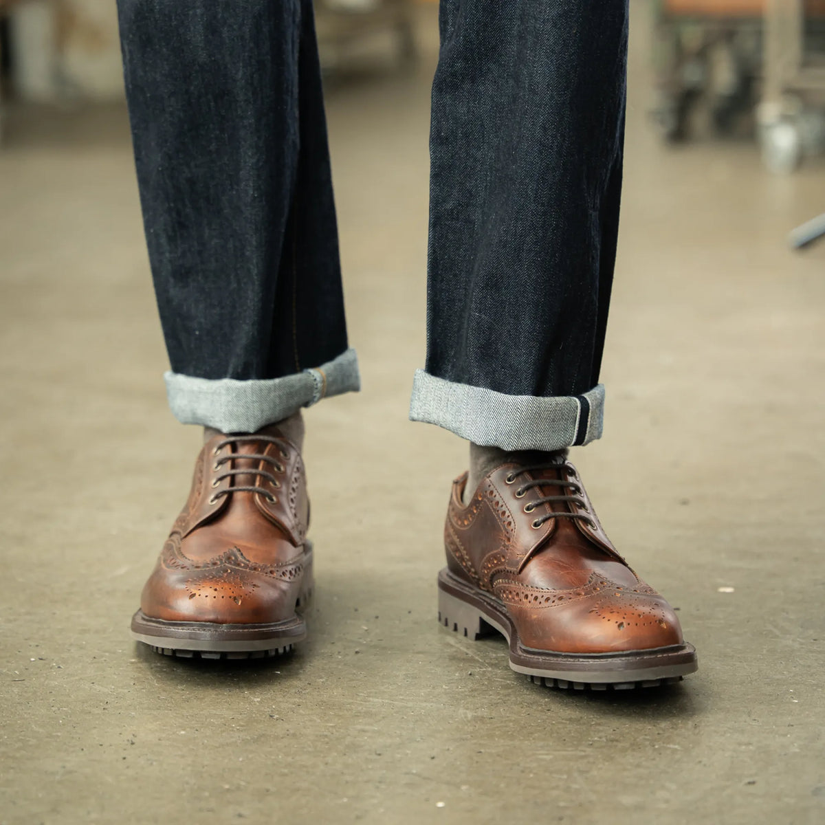 RISHTON // CARAMEL-Men's Shoes