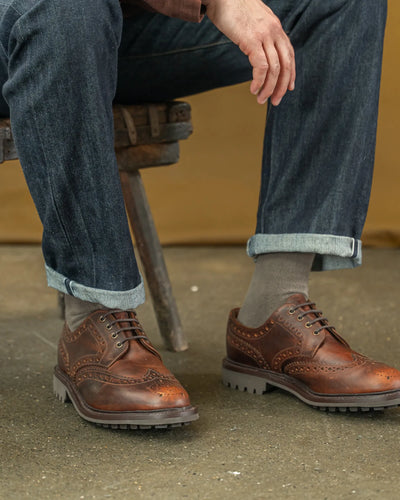 RISHTON // CARAMEL-Men's Shoes