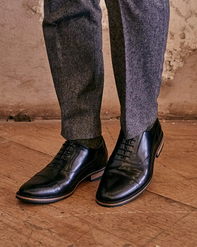 SABDEN // BLACK SHINE-Men's Shoes