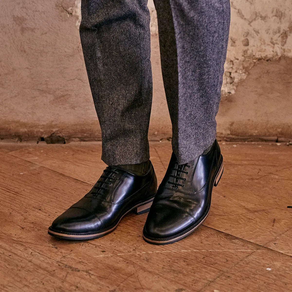 SABDEN // BLACK SHINE-Men's Shoes