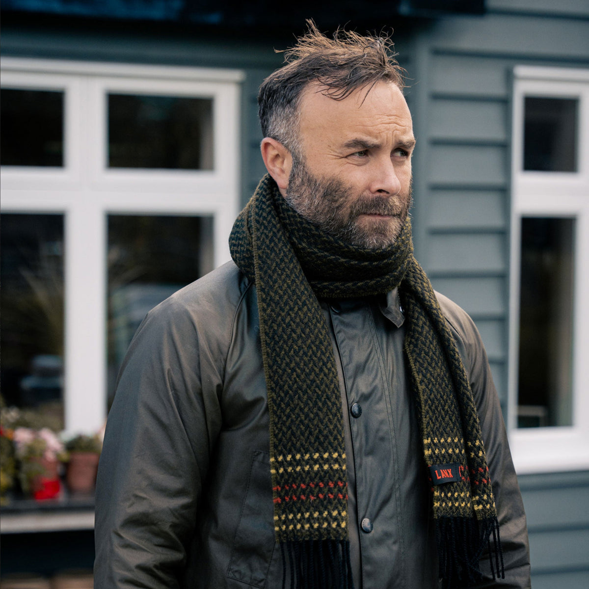 SALTERFORTH / GREEN-Scarf