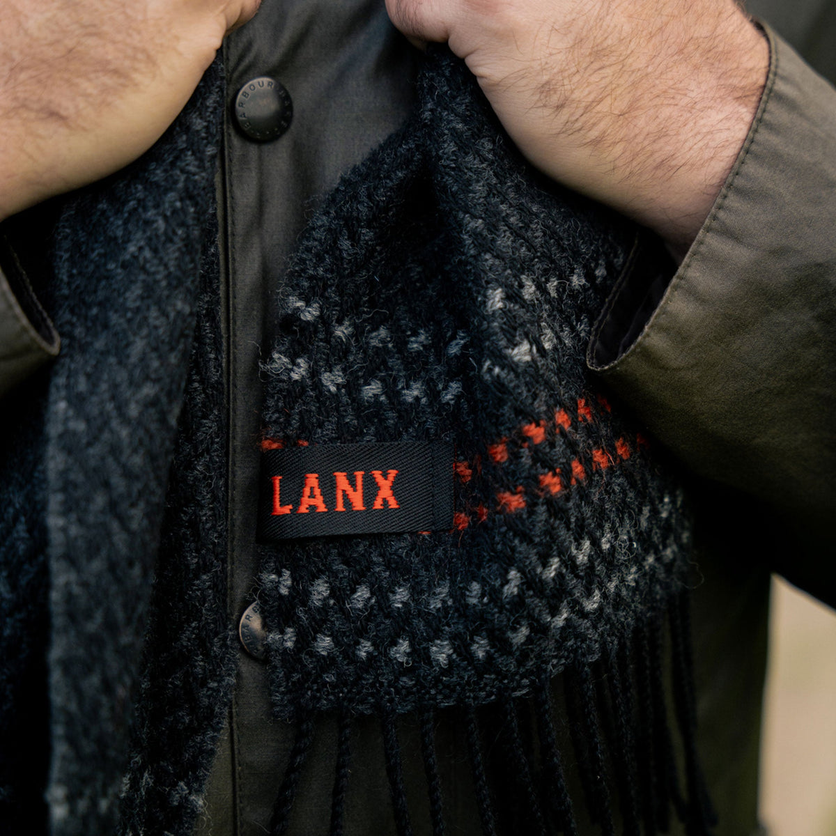 SALTERFORTH / GREY-Scarf