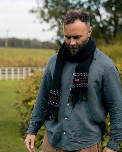 SALTERFORTH / NAVY-Scarf