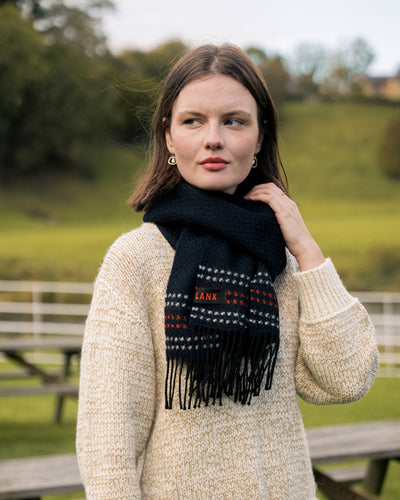 SALTERFORTH / NAVY-Scarf