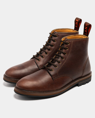 SETTLE // CHESTNUT GRAINED-Men's Boots