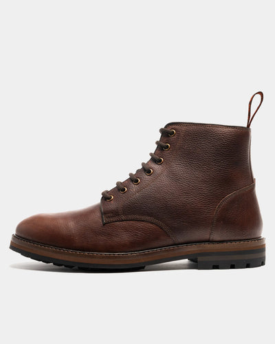 SETTLE // CHESTNUT GRAINED-Men's Boots