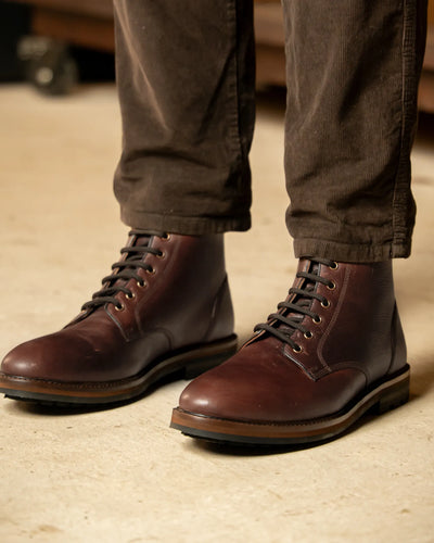 SETTLE // CHESTNUT GRAINED-Men's Boots