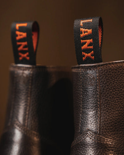SETTLE // RAISIN GRAINED-Men's Boots | LANX Proper Men's Shoes