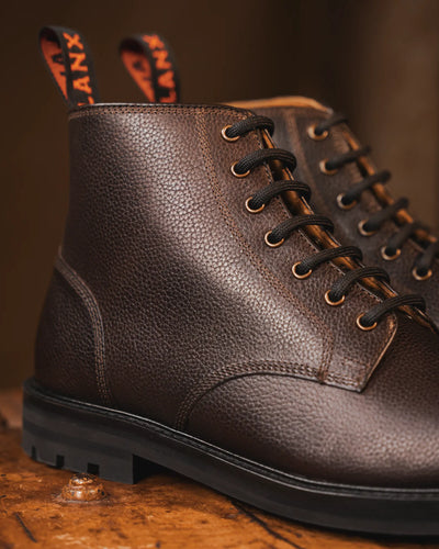 SETTLE // RAISIN GRAINED-Men's Boots | LANX Proper Men's Shoes
