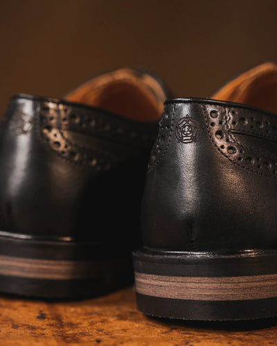 SHIREBURN // BLACK-Men's Shoes | LANX Proper Men's Shoes