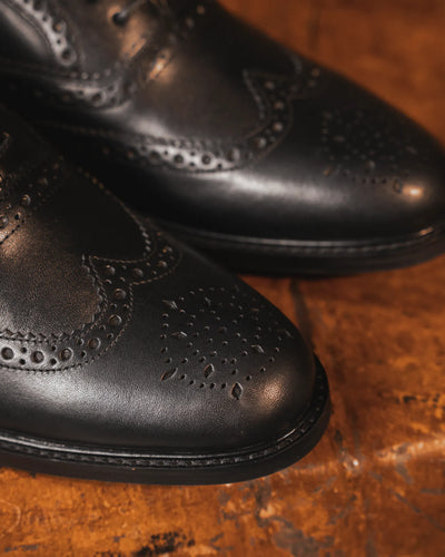 SHIREBURN // BLACK-Men's Shoes | LANX Proper Men's Shoes