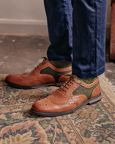 SHIREBURN // TAN & KHAKI-Men's Shoes