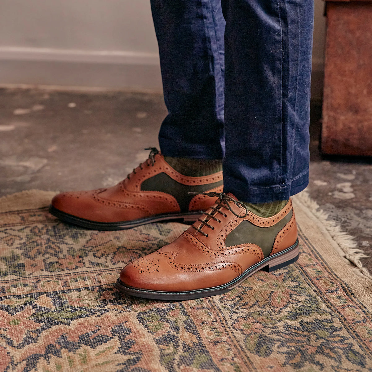 SHIREBURN // TAN & KHAKI-Men's Shoes