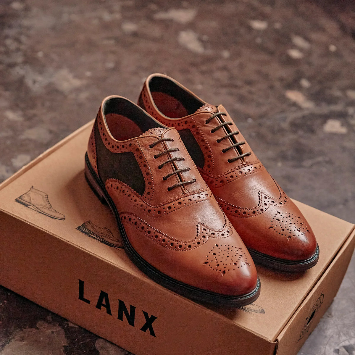 SHIREBURN // TAN & KHAKI-Men's Shoes