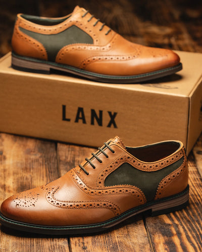 SHIREBURN // TAN & KHAKI-Men's Shoes