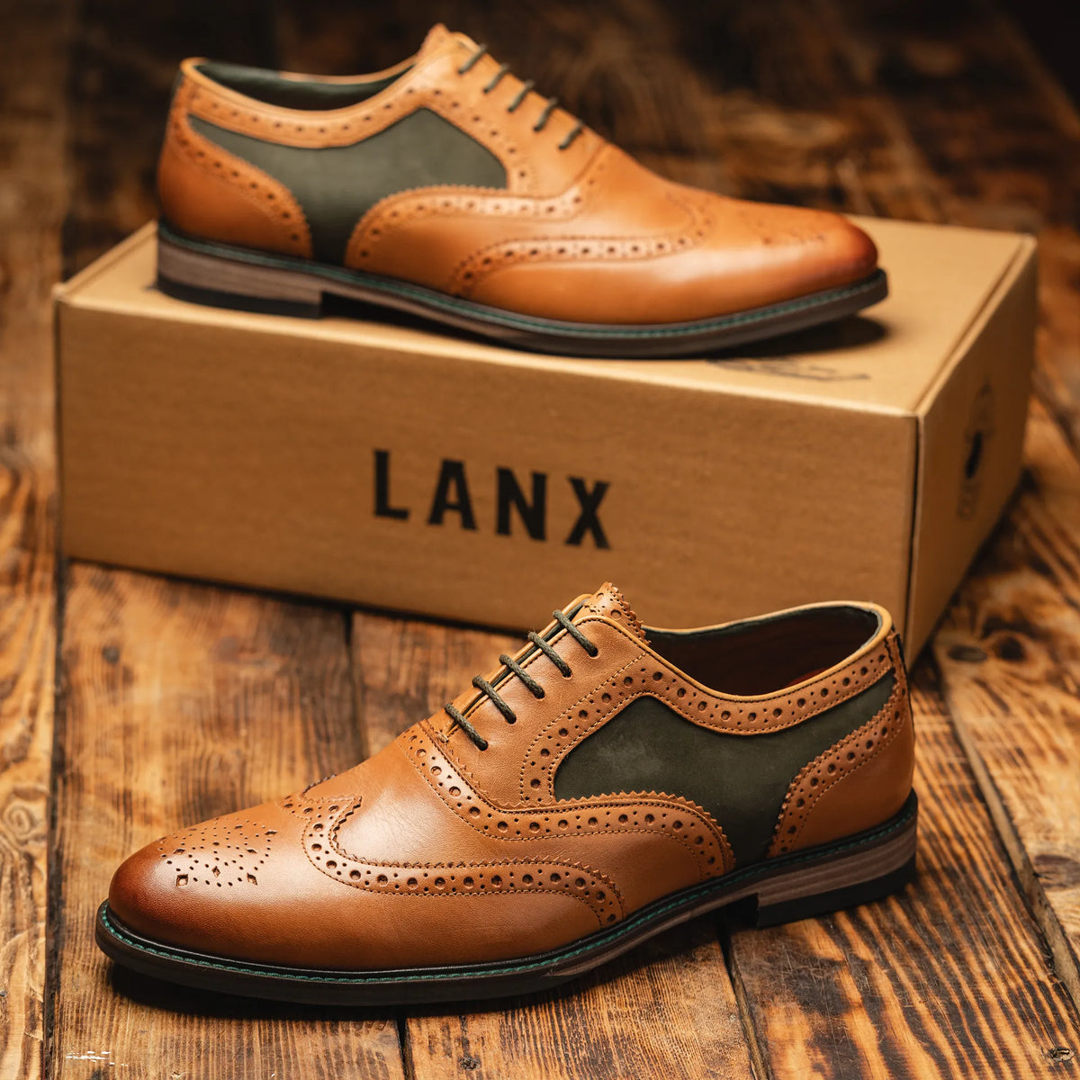 SHIREBURN // TAN & KHAKI-Men's Shoes