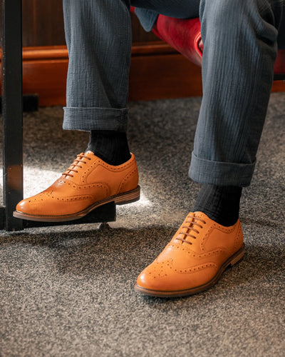 SHIREBURN // TAN-Men's Shoes | LANX Proper Men's Shoes