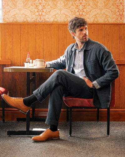 SHIREBURN // TAN-Men's Shoes | LANX Proper Men's Shoes