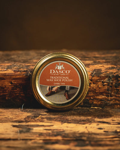 WAX POLISH / DARK TAN-Shoe Care | LANX Proper Men's Shoes