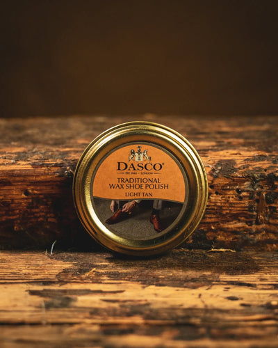 WAX POLISH / LIGHT TAN-Shoe Care | LANX Proper Men's Shoes