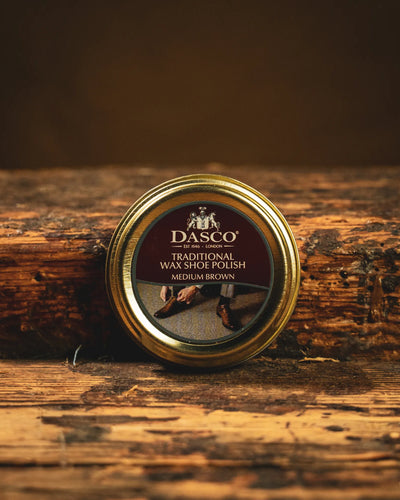WAX POLISH / MEDIUM BROWN-Shoe Care | LANX Proper Men's Shoes