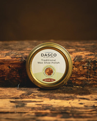 WAX POLISH / MEDIUM TAN-Shoe Care | LANX Proper Men's Shoes