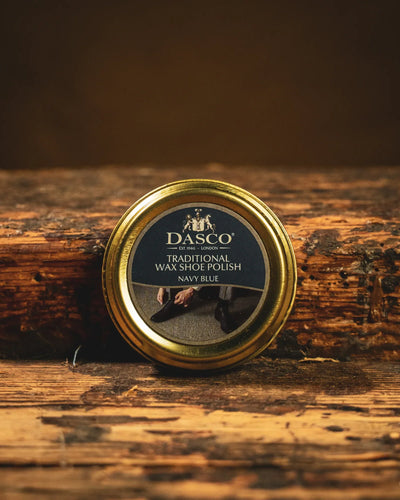 WAX POLISH / NAVY BLUE-Shoe Care | LANX Proper Men's Shoes