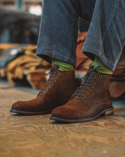 TASKER // BRONZE BROWN-Men's Boots | LANX Proper Men's Shoes