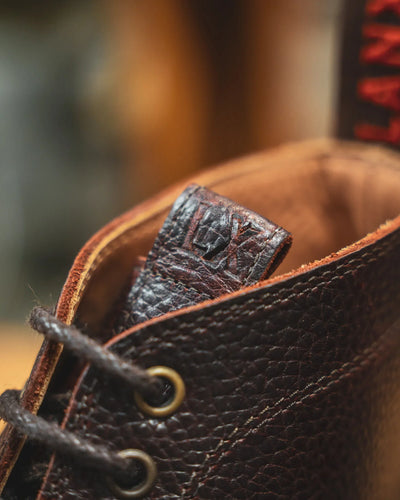 TASKER // COGNAC GRAINED-Men's Boots