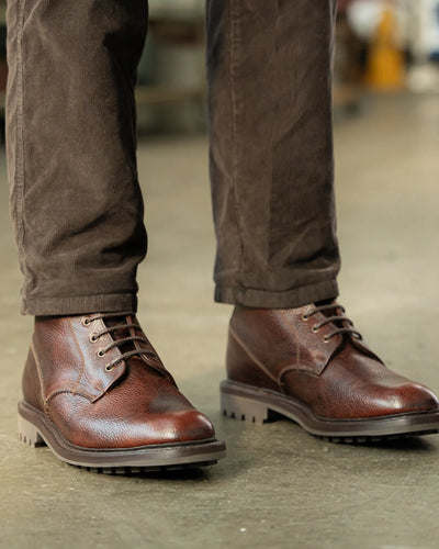 TIMPERLEY // COGNAC GRAINED-Men's Boots