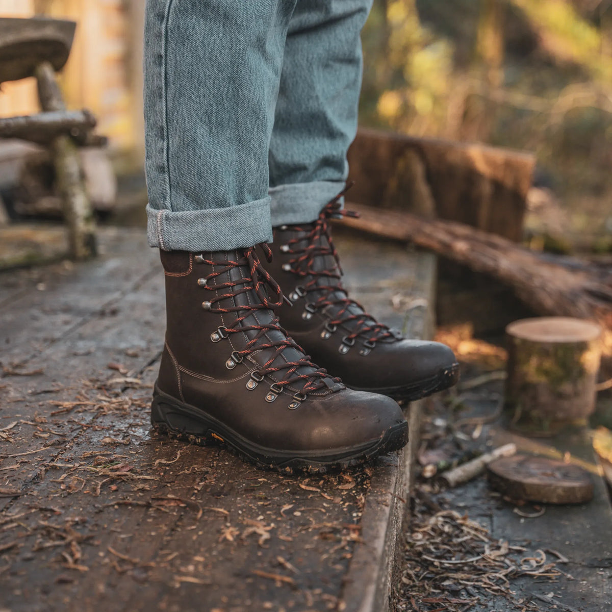 TWISTON // BROWN DISTRESSED-Men's Outdoor