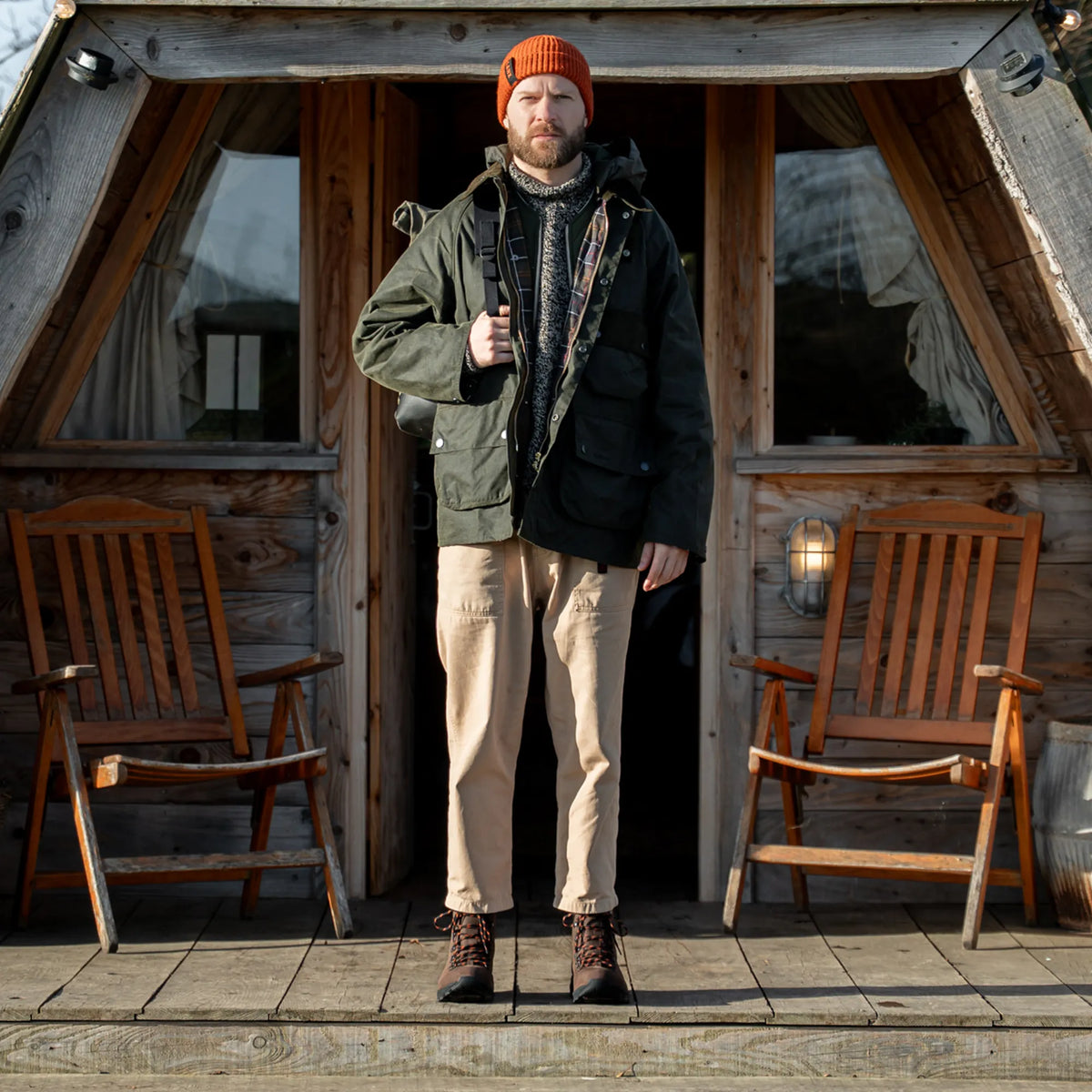 TWISTON // BROWN DISTRESSED-Men's Outdoor