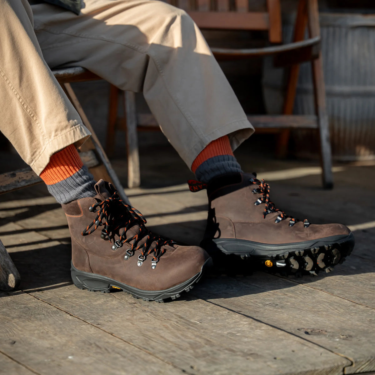 TWISTON // BROWN DISTRESSED-Men's Outdoor