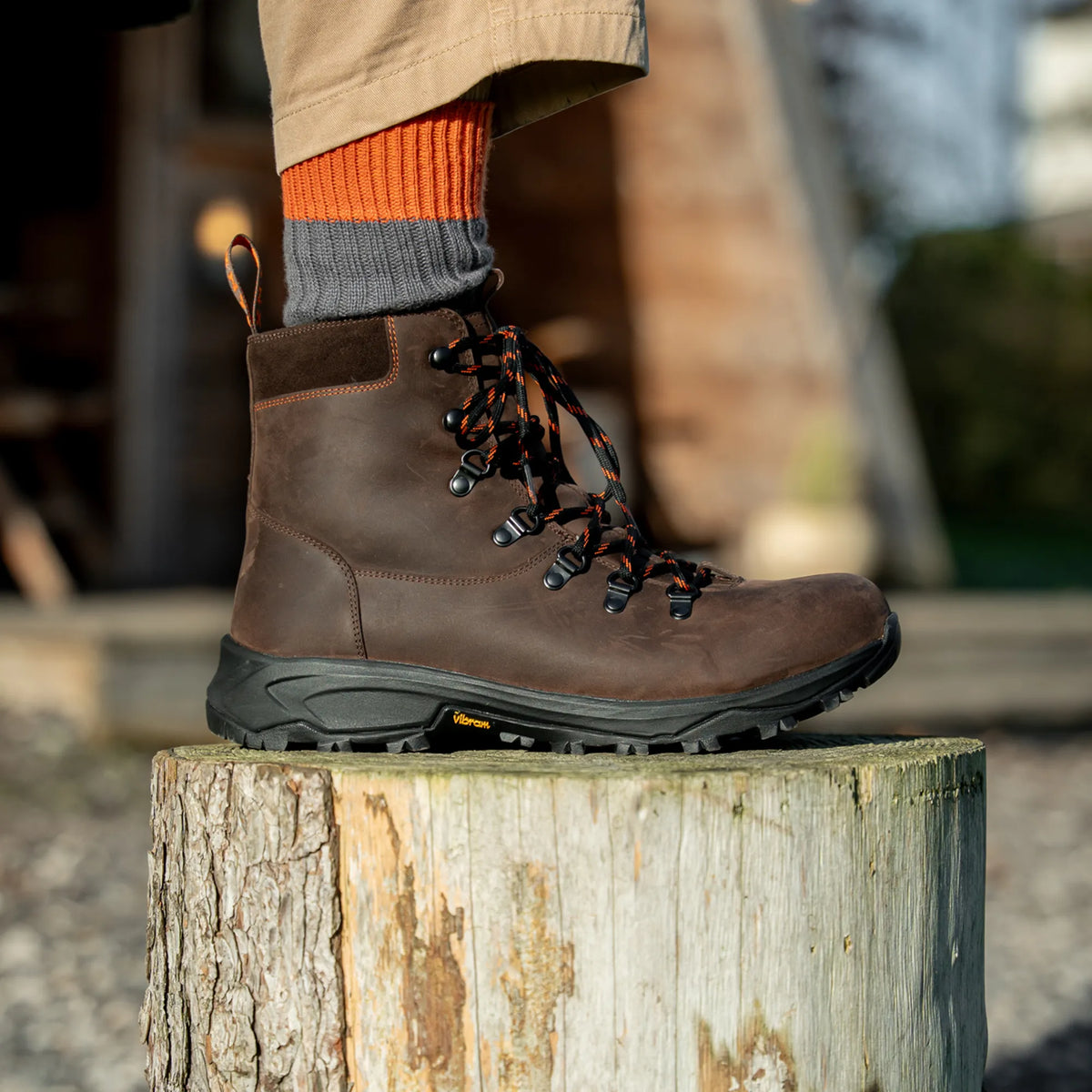 TWISTON // BROWN DISTRESSED-Men's Outdoor