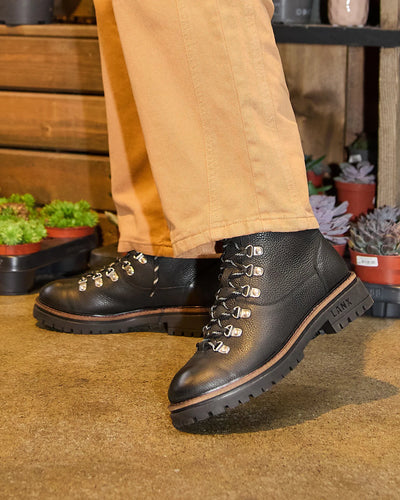WHALLEY / BLACK GRAINED-Women’s Boots | LANX Proper Men's Shoes