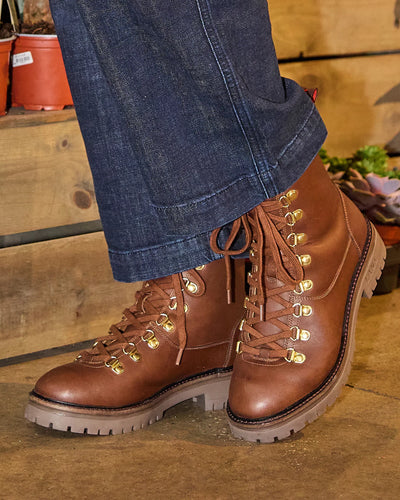 WHALLEY / CONKER DISTRESSED-Women’s Boots | LANX Proper Men's Shoes