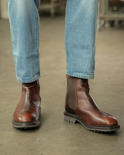 WISWELL // CARAMEL-Men's Chelsea