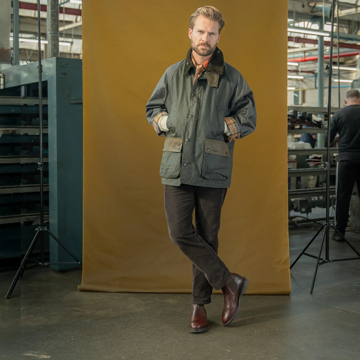 WISWELL // COGNAC GRAINED-Men's Chelsea